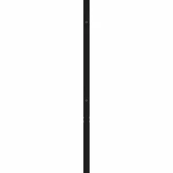 vidaXL Tête de lit métal noir 135 cm 352351