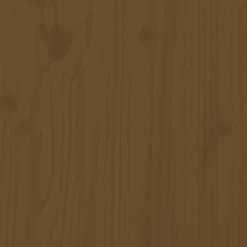 vidaXL Tête de lit murale Marron miel 185x3x110 cm Bois massif de pin 824966