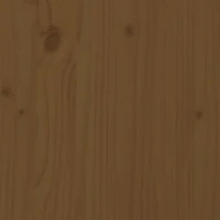 vidaXL Tête de lit murale Marron miel 96x3x91,5 cm Bois massif de pin 824676