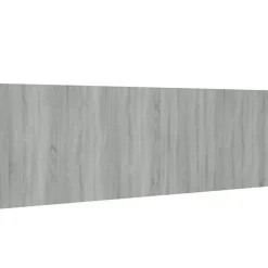 vidaXL Tête de lit murale Sonoma gris 240x1,5x80 cm Bois d'ingénierie 816980
