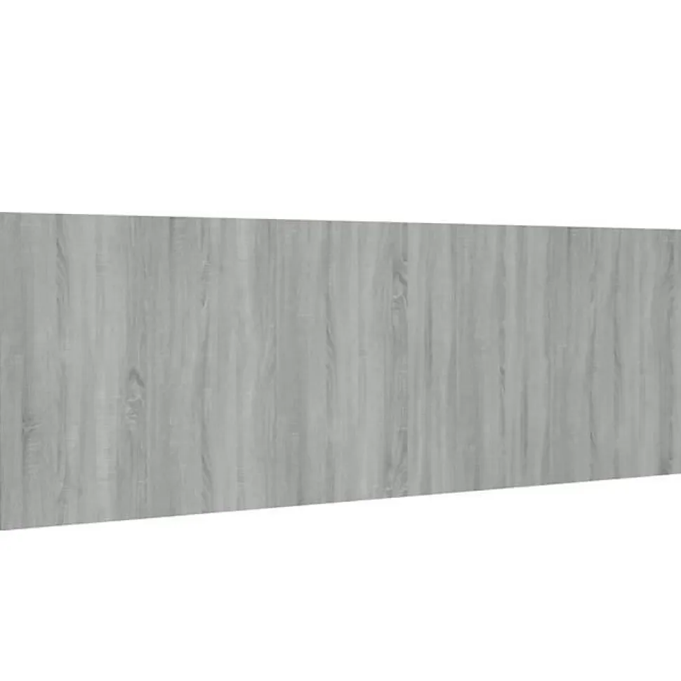 vidaXL Tête de lit murale Sonoma gris 240x1,5x80 cm Bois d'ingénierie 816980