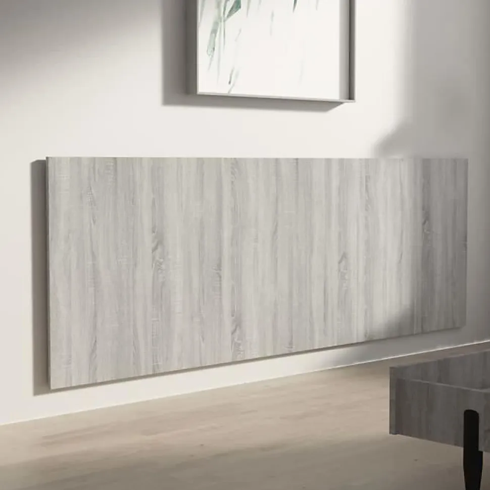 vidaXL Tête de lit murale Sonoma gris 240x1,5x80 cm Bois d'ingénierie 816980