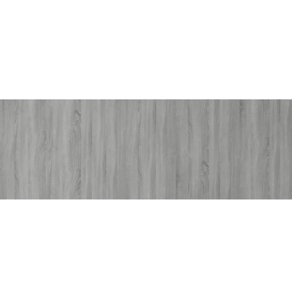 vidaXL Tête de lit murale Sonoma gris 240x1,5x80 cm Bois d'ingénierie 816980
