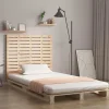 vidaXL Tête de lit murale 96x3x91,5 cm Bois massif de pin 824673