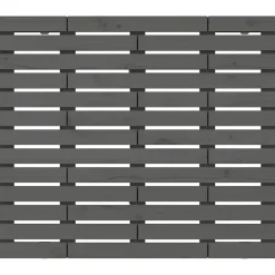 vidaXL Tête de lit murale Gris 81x3x91,5 cm Bois massif de pin 824695