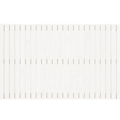 vidaXL Tête de lit murale Blanc 147x3x90 cm Bois massif de pin 824894