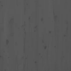 vidaXL Tête de lit murale Gris 206x3x91,5 cm Bois massif de pin 824670