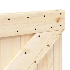 vidaXL Tête de lit 90x104 cm bois massif de pin 358404