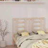 vidaXL Tête de lit 126x4x100 cm Bois massif de pin 818810