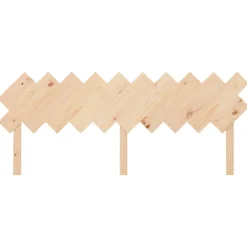 vidaXL Tête de lit 196x3x80,5 cm Bois massif de pin 819240