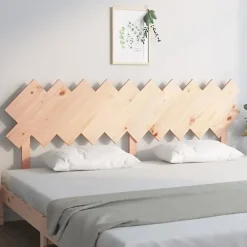 vidaXL Tête de lit 196x3x80,5 cm Bois massif de pin 819240