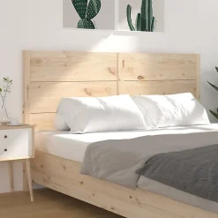 vidaXL Tête de lit 141x4x100 cm Bois massif de pin 818715