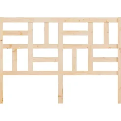 vidaXL Tête de lit 141x4x104 cm Bois massif de pin 818185