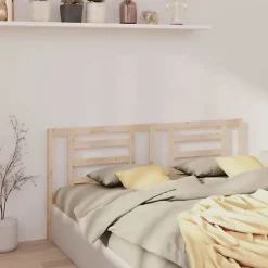 vidaXL Tête de lit 206x4x100 cm Bois massif de pin 818840