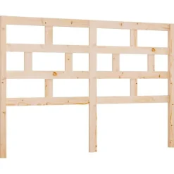 vidaXL Tête de lit,146x4x100 cm Bois massif de pin