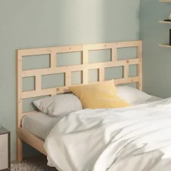 vidaXL Tête de lit,146x4x100 cm Bois massif de pin