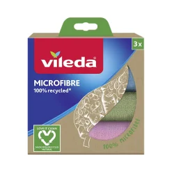 Vileda - Pack de 6 - Lavette MF recyclée x3