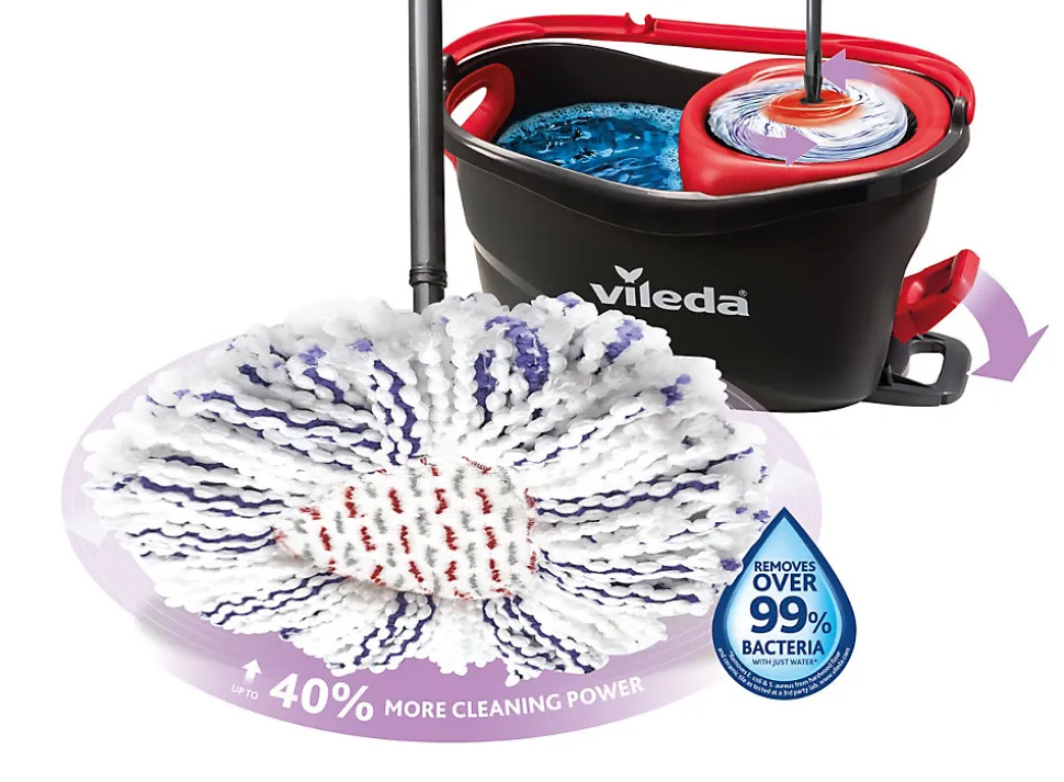 Vileda - Turbo 3in1 Box - Balai et seau