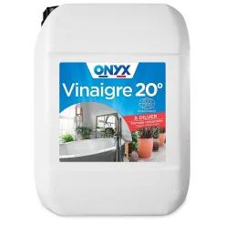 Vinaigre 20° Onyx formule concentrée 10L