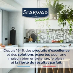 Vinaigre blanc détartrant pulvérisateur 14° Starwax 1L