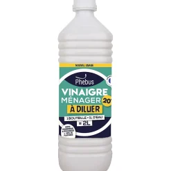 Vinaigre ménager à diluer 20° Phebus 1L
