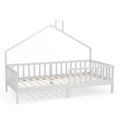 Vitalispa Lit cabane Blanc 90x200 cm