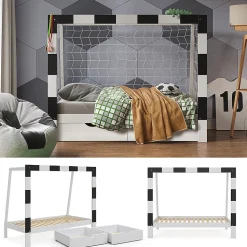 Vitalispa Lit denfant Blanc 80x160 cm avec tiroir