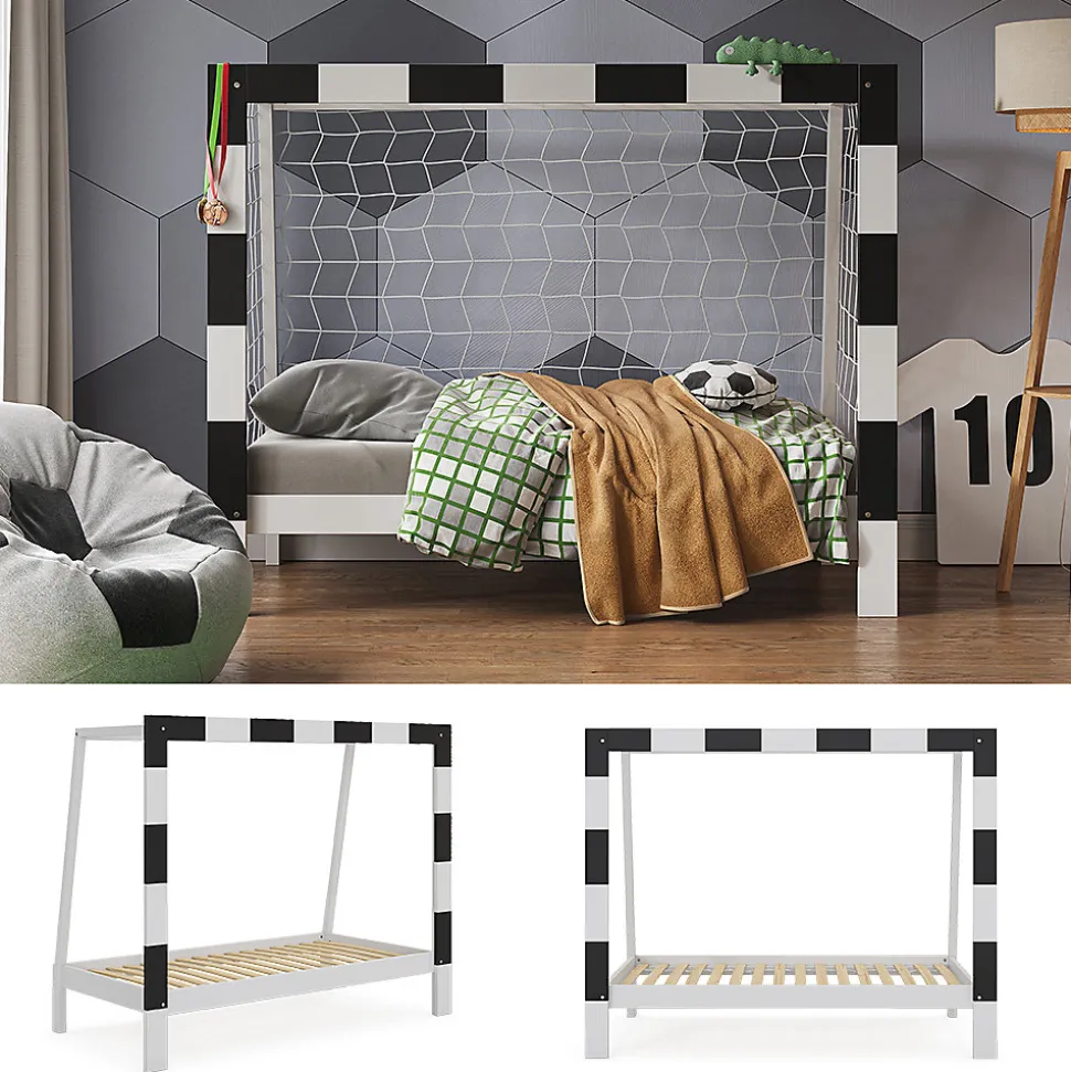 Vitalispa Lit denfant Blanc 80x160 cm sans matelas