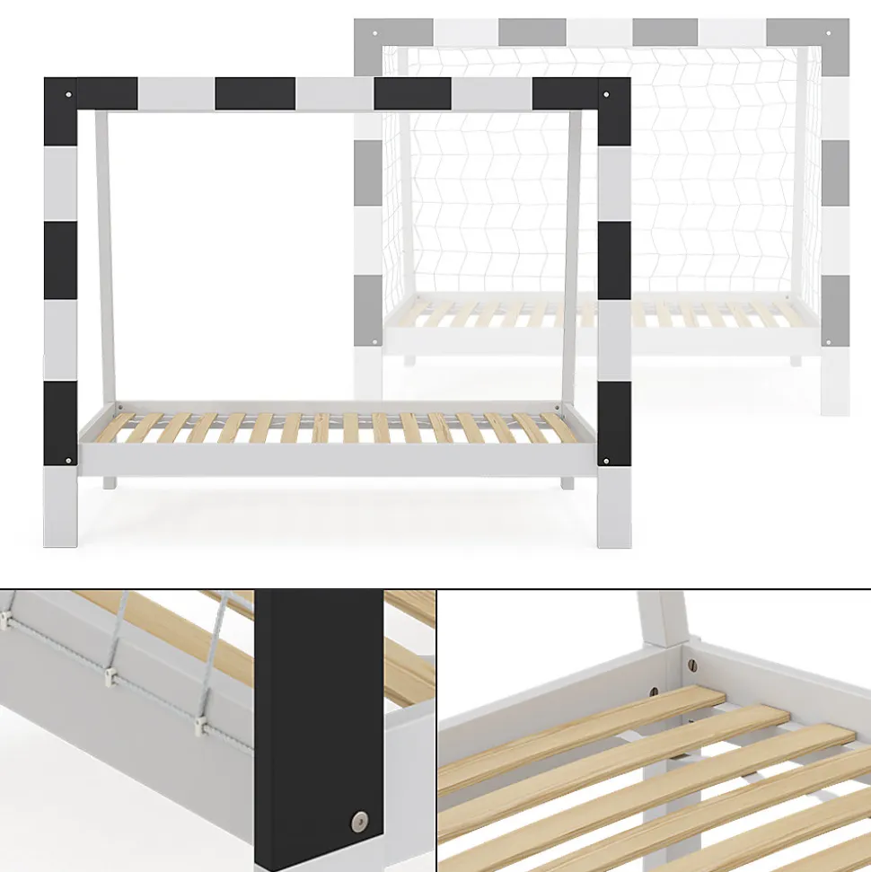 Vitalispa Lit denfant Blanc 80x160 cm sans matelas