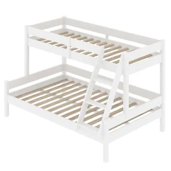 Vitalispa Lit superposé Blanc 120x200 / 80x200 cm