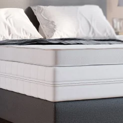 Vitalispa Protège-matelas Blanc 160x200cm Lavable, respirant